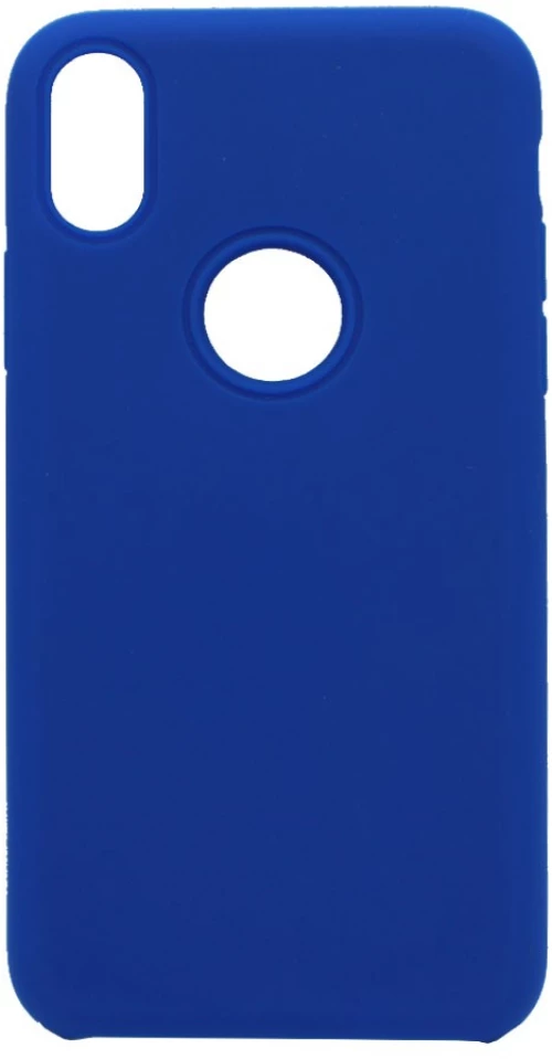 Θήκη Silky And Soft για iPhone X/Xs - μπλε