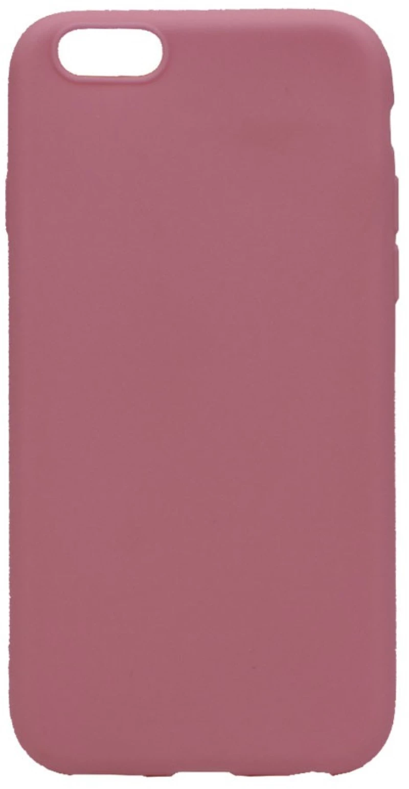 Θήκη σιλικόνης TPU Ultra Slim 0.3mm soft mat για iPhone 6/6s - απαλό ροζ