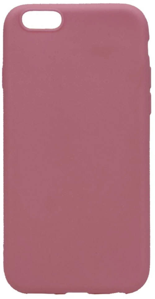 Θήκη σιλικόνης TPU Ultra Slim 0.3mm soft mat για iPhone 6/6s - απαλό ροζ