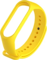 Λουράκι Σιλικόνης για Xiaomi Mi Band 5/6 - Κίτρινο