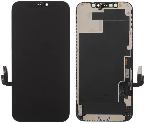 Οθόνη JK Incell LCD με Μηχανισμό Αφής για iPhone 12 / 12 Pro (Μαύρο)