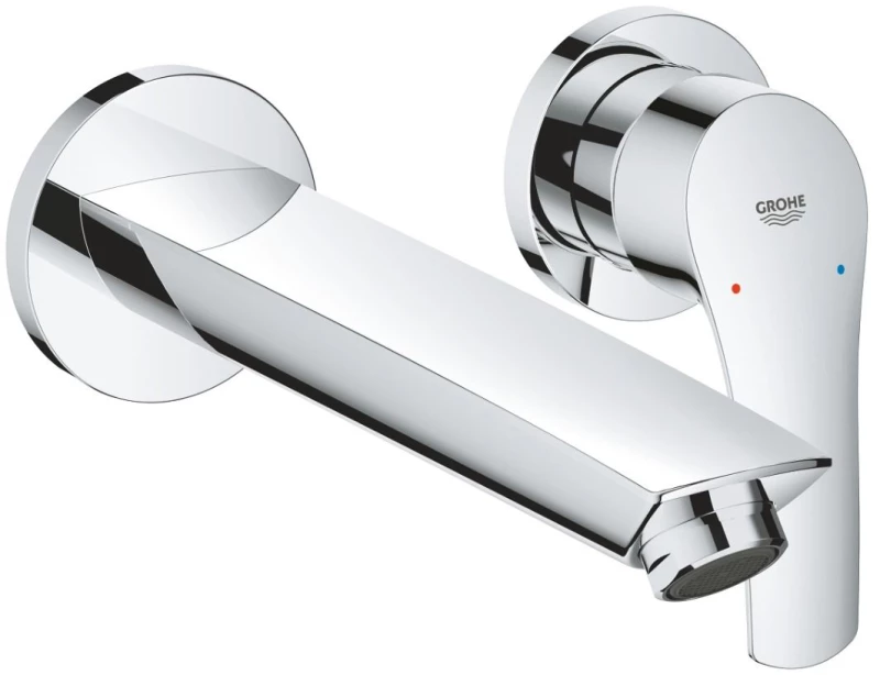 Μπαταρία Νιπτήρα Τοίχου Grohe Eurosmart 29338003 Χρωμέ