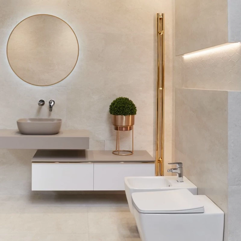 Μπαταρία Νιπτήρα Τοίχου Grohe Eurosmart 29338003 Χρωμέ