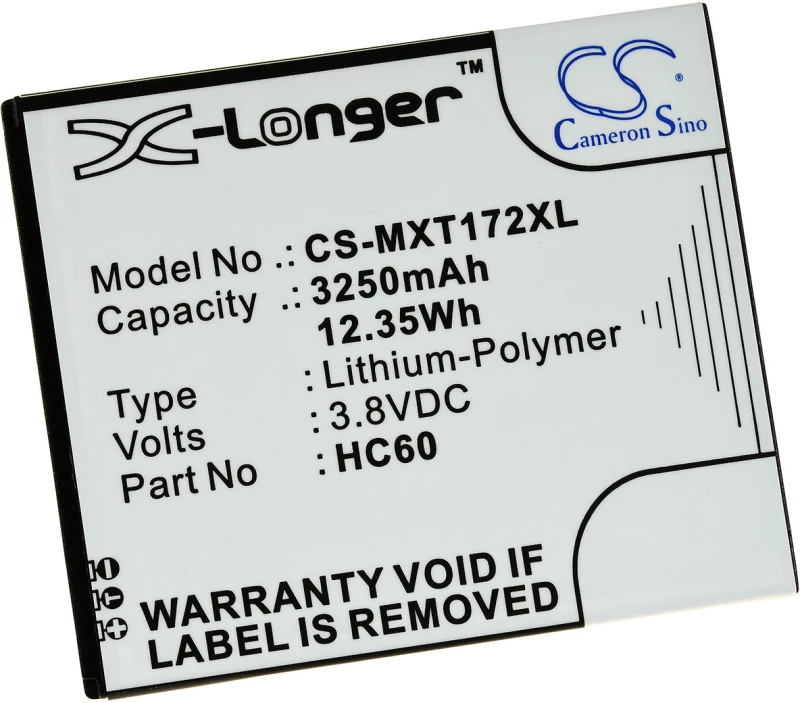 Μπαταρία smartphone Motorola Moto C Plus / XT1723 / Type HC60 3,8V 3250mAh Li-Polymer (P9HC60)