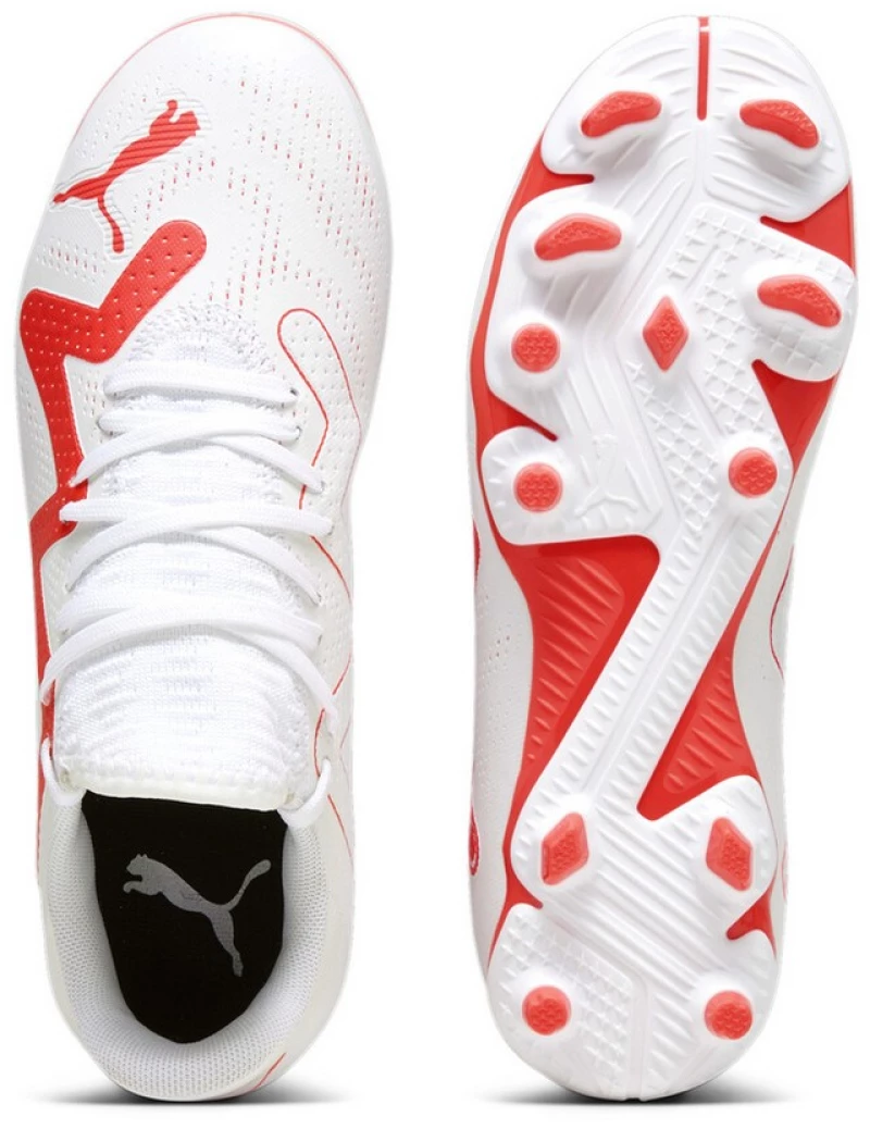 PUMA FUTURE PLAY FG/AG Jr 107388-01 PUMA Λευκό