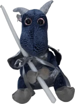 Λαμπάδα Dino 32cm (Μπλε)