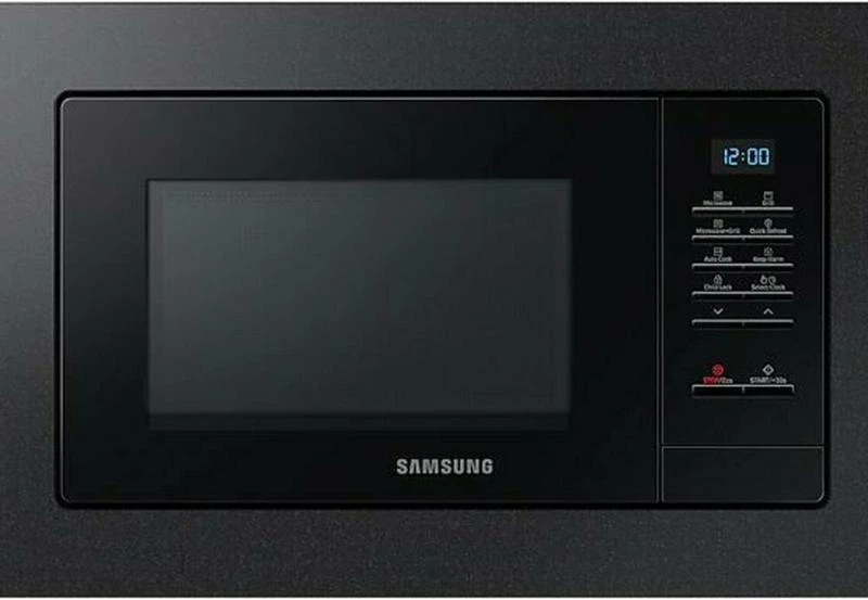 Φούρνος Μικροκυμάτων Εντοιχιζόμενος Samsung MG23A7013CB/OL 23lt Grill Black