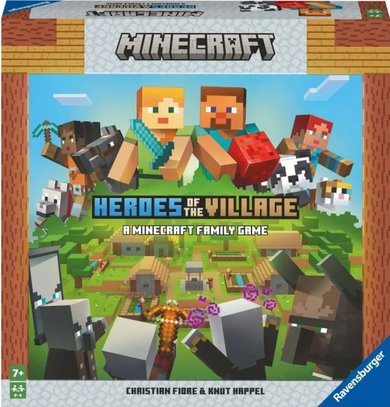 Ravensburger Board Game: Minecraft Heroes of the Village (GR,LV,LT,EST Language) (22367)
