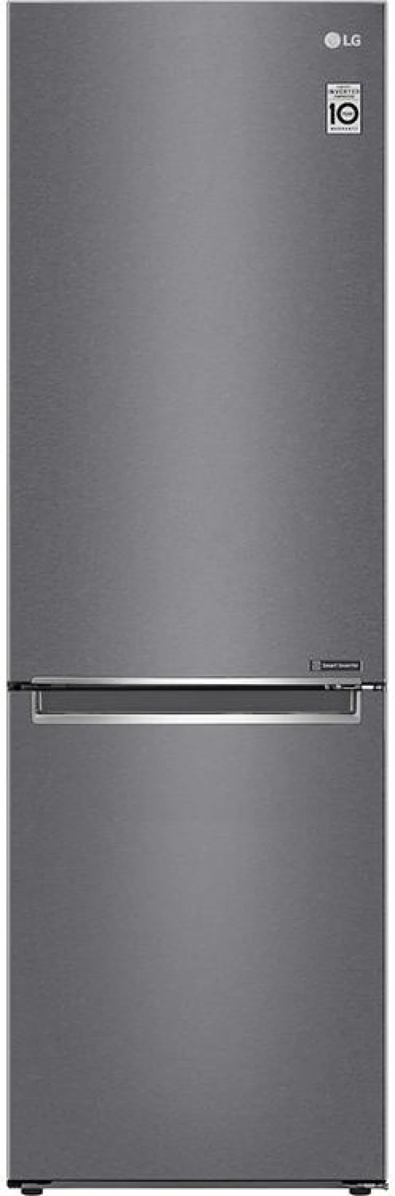 Ψυγειοκαταψύκτης Ελεύθερος LG NoFrost GBP31DSLZN Inox
