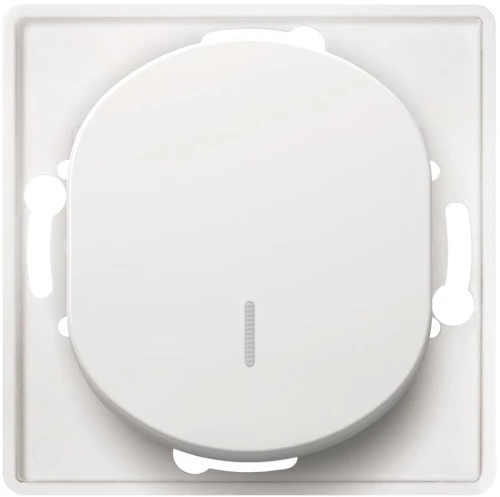 Eon e6191.0 single-pole switch with indication without cover frame white
