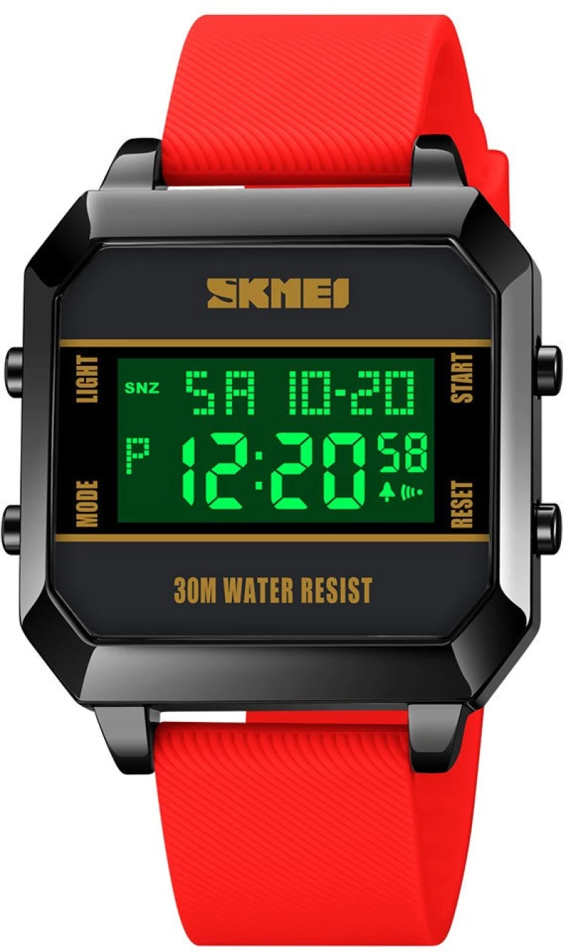 SKMEI 1848 Ανδρικό Ρολόι Multifuctional Sport Watch Red