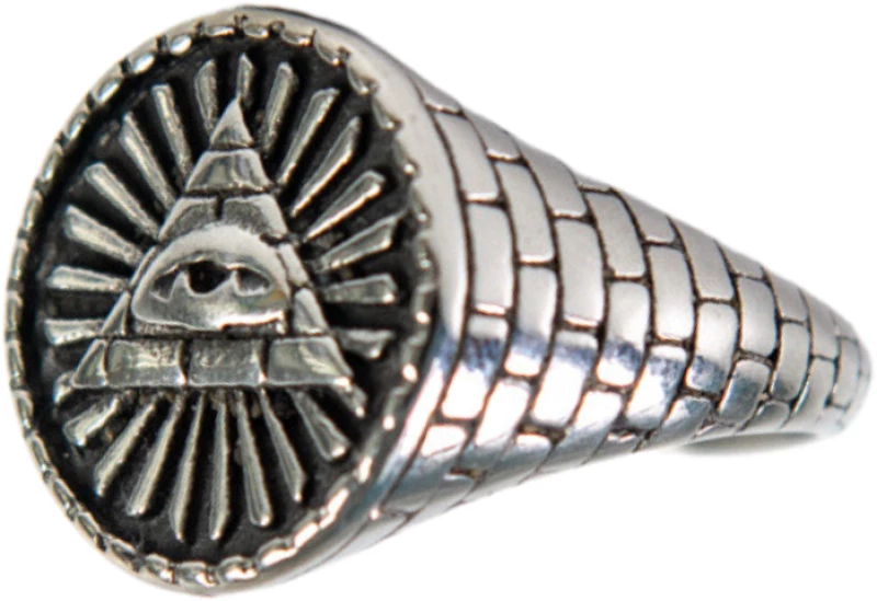 Ατσάλινο Ανδρικό Δαχτυλίδι Ν-26 Silver