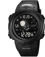 SK1820 Αδιάβροχο Ρολόι 50M - Μαύρο
