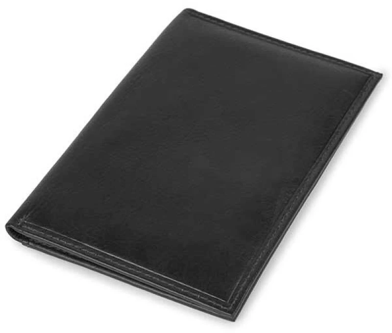 FETICHE LEATHER ΔΕΡΜΑΤΙΝO ΠΟΡΤΟΦΟΛΙ TAYTOTHTAΣ ΚΑΙ ΚΑΡΤΩΝ ΜΑΥΡΟ AN 1-381