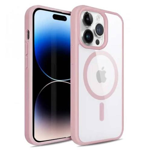 Iphone 11 Pro Max 6.5" MagSafe Case Clear - Ροζ