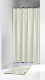 Κουρτίνα Μπάνιου Πλαστική Peva 180x200cm Ecru Sealskin Opaque Elemental 202501365