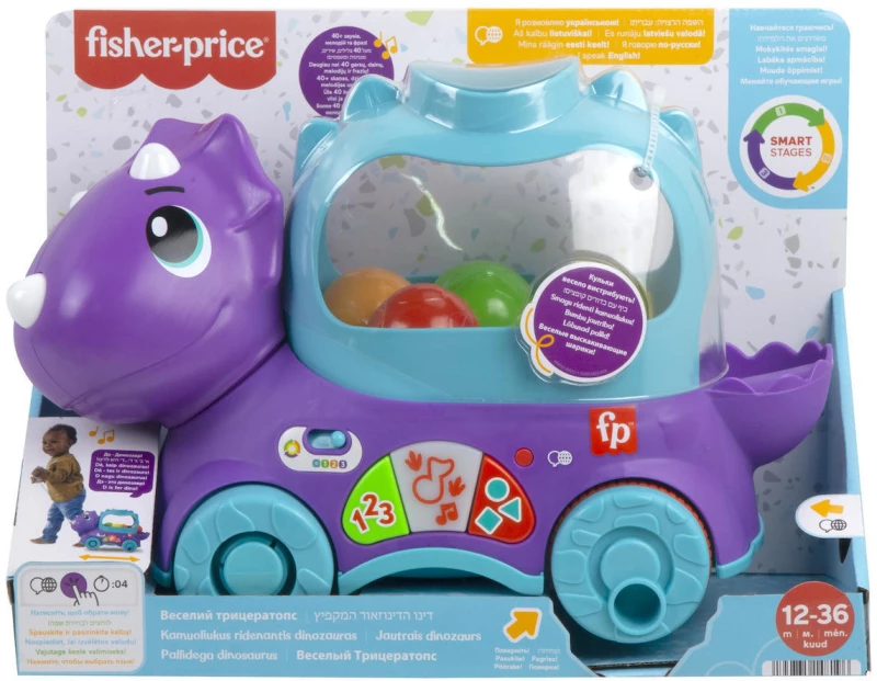 Fisher-Price Poppin  Triceraptors (HNR55)