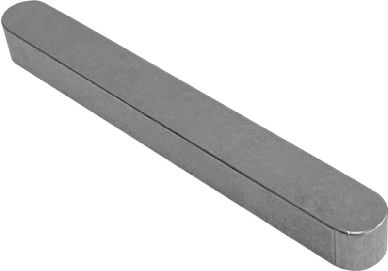 Σφήνα παράλληλη ακέφαλη 10x08x060mm Χάλυβας C45K DIN6885