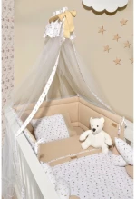 Baby Oliver Πάπλωμα και Παπλωματοθήκη 100x140εκ Μπεζ