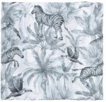 Bimbidreams Μουσελίνα Bamboo 120x120cm Zebra