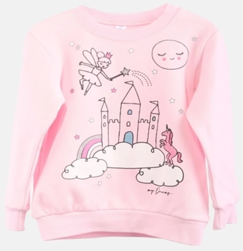 Dreams Παιδική Πυτζάμα Fairies, Ροζ