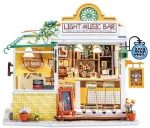 Rolife Light Music Bar DG147 DIY Wooden Dollhouse