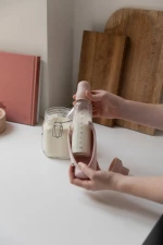 Bibs Κάλυμμα Μπιμπερό 110ml Blush