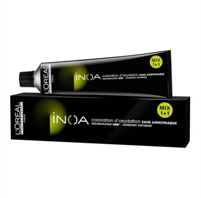 Inoa Loreal  Βαφή Χωρίς Αμμωνία 60g - iNOA 6.45 Ξανθό σκούρο χάλκινο ακαζού