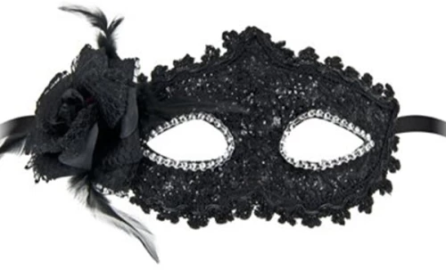 Bella black Fetish Mask