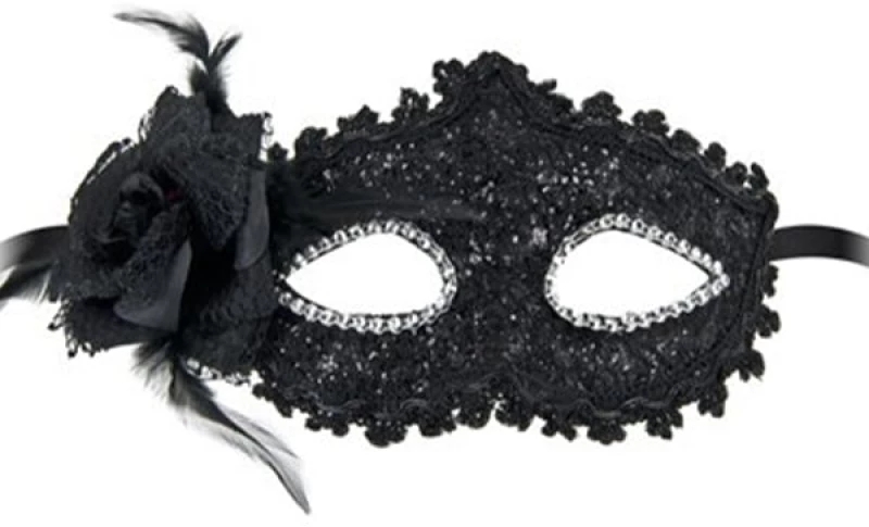 Bella black Fetish Mask