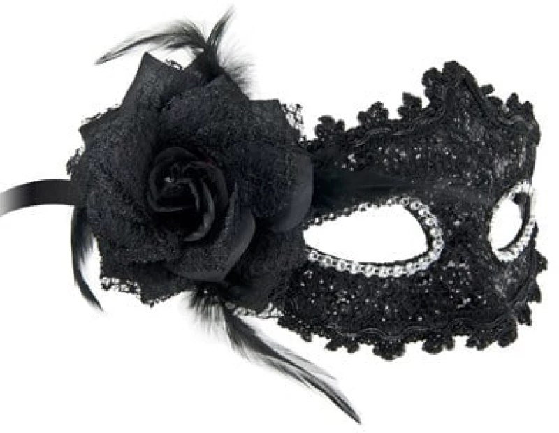 Bella black Fetish Mask