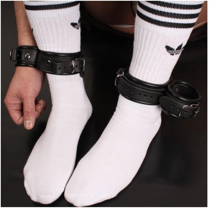 Real Leather  Ankle / handcuffs