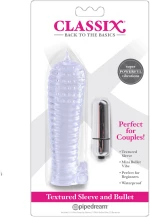 Textured Penis Sleeve & Bullet