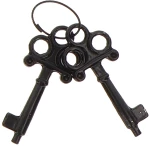 Metal Black Handcuffs - Toy Joy