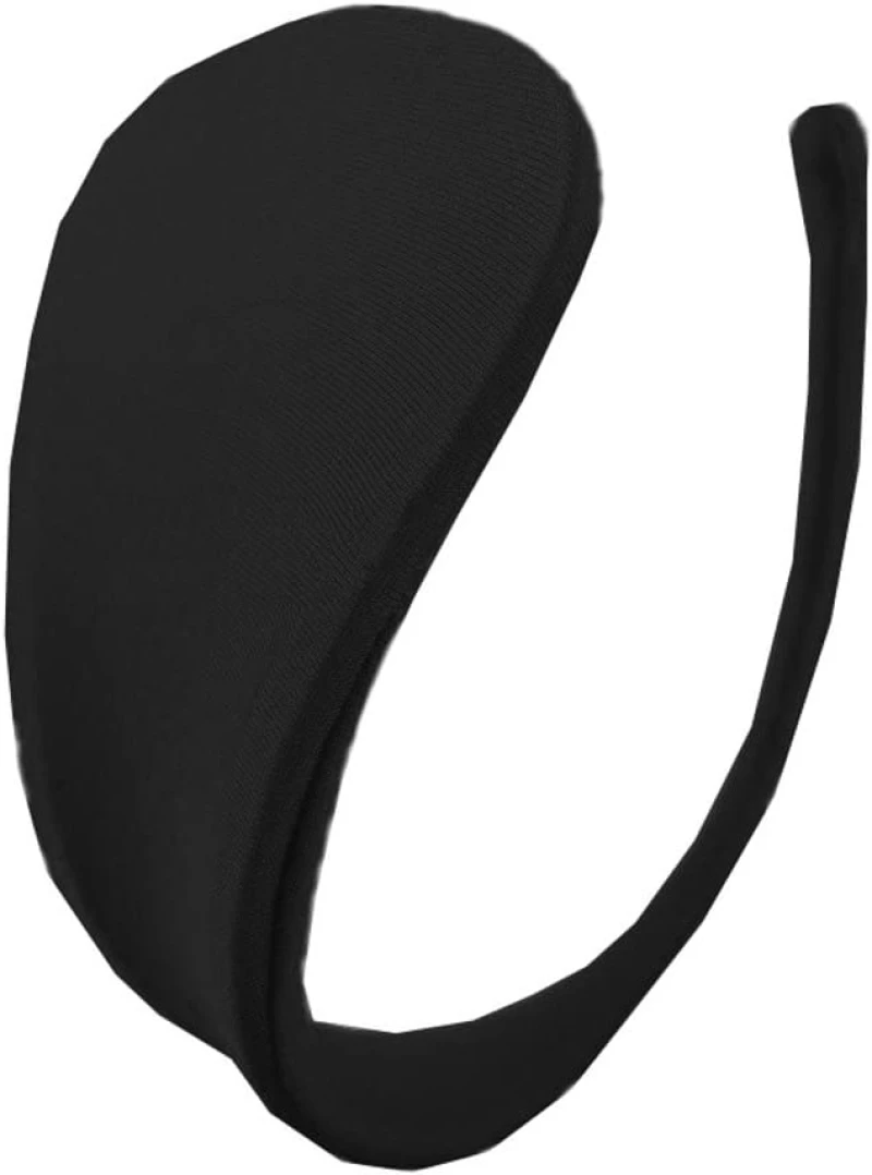 Strapless C-String Bikini, Black, S-L