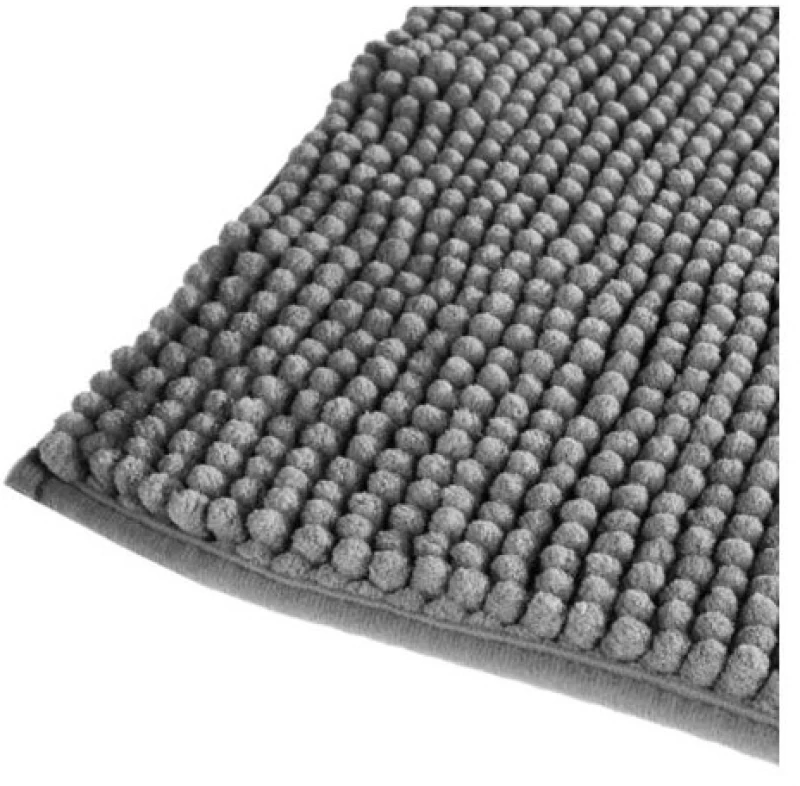 Χαλάκι Μπάνιου 80 x 50 x 0.4 cm Χρώματος Γκρι 5Five Simply Smart 138043H