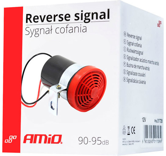 Σειρήνα Όπισθεν Αυτοκινήτου 12V 90-95 dB AMiO 01728