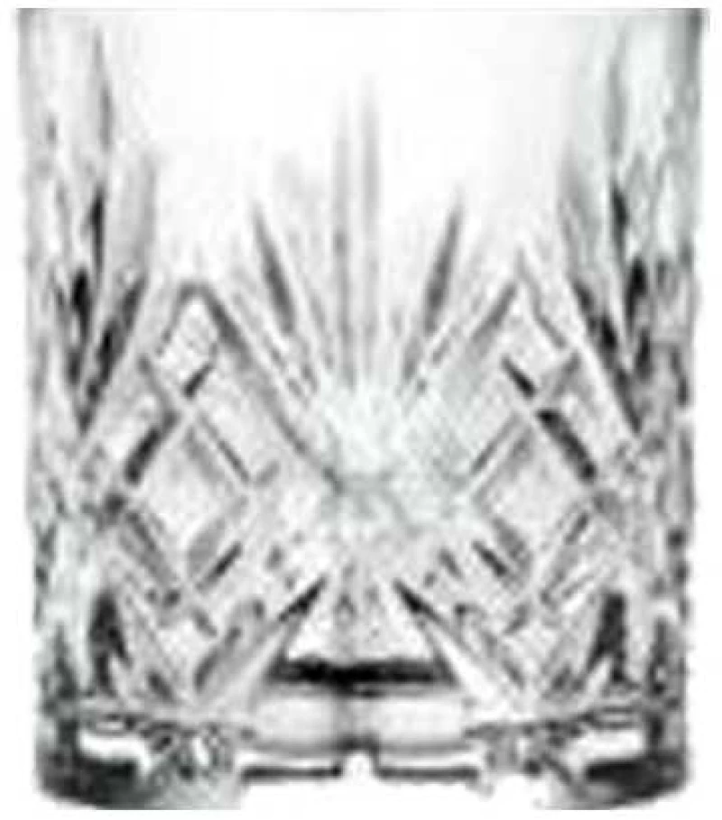 Melodia Κρυστάλλινα Ποτήρια Ουίσκυ Σετ 6 τεμ RCR Crystal 802122 340ml