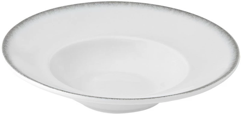 ESTIA ΠΙΑΤΟ ΡΙΖΟΤΟΥ PEARL WHITE ΠΟΡΣΕΛΑΝΙΝΟ 24cm