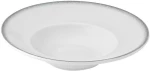 ESTIA ΠΙΑΤΟ ΡΙΖΟΤΟΥ PEARL WHITE ΠΟΡΣΕΛΑΝΙΝΟ 24cm