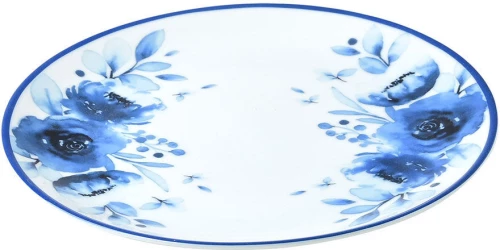 ESTIA ΠΙΑΤΟ ΡΗΧΟ BLUE ROSE ΠΟΡΣΕΛΑΝΙΝΟ 20cm