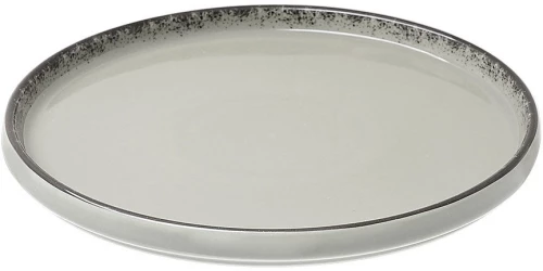 ESTIA ΠΙΑΤΟ ΡΗΧΟ ΚΑΘΕΤΟ PEARL GREY ΠΟΡΣΕΛΑΝΙΝΟ 26cm