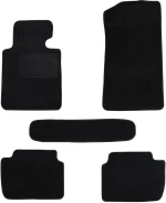 Πατάκια Economy μαύρα για BMW Series 3 E46 (98-06) 5τμχ