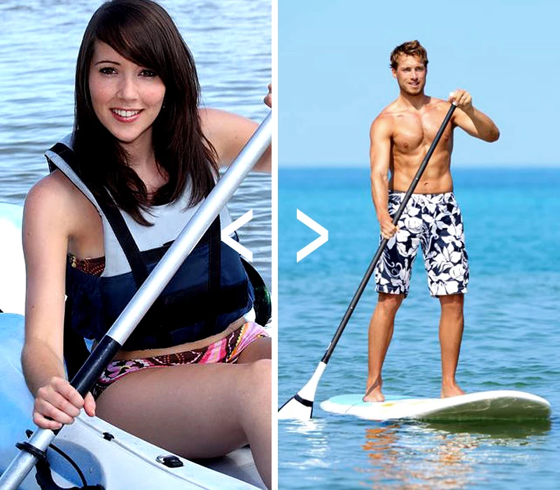 Ολοήμερη ενοικίαση Sup ή Sea Kayak για 1 άτομο!