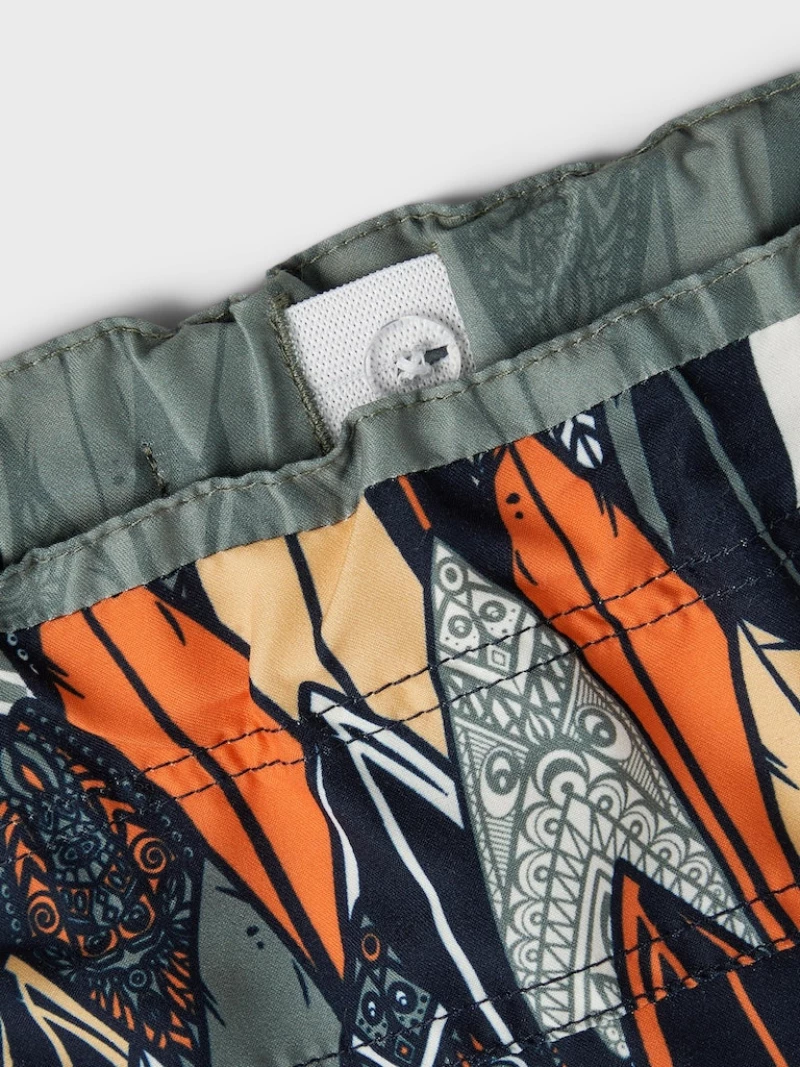 Μαγιό βερμούδα "Surfboards" μπλε (Μπλε)