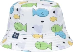 Καπέλο στρογγυλό "Fishes" γαλάζιο (Γαλάζιο)