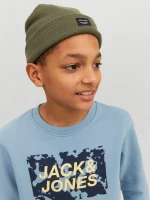 Σκούφος μονόχρωμος "Beanie" χακί (Χακί)