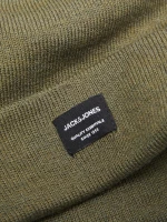 Σκούφος μονόχρωμος "Beanie" χακί (Χακί)