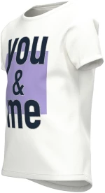 Μπλούζα "You & me" λευκή (Λευκό)