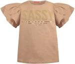 Μπλούζα "Sassy" μπεζ (Μπεζ)